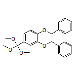 1,2-Bis(benzyloxy)-4-(trimethoxymethyl)benzene