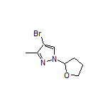 4-Bromo-3-methyl-1-(2-tetrahydrofuryl)-1H-pyrazole