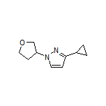 3-Cyclopropyl-1-(tetrahydrofuran-3-yl)pyrazole