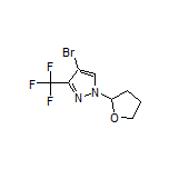 4-Bromo-1-(2-tetrahydrofuryl)-3-(trifluoromethyl)-1H-pyrazole