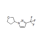 1-(Tetrahydrofuran-3-yl)-3-(trifluoromethyl)pyrazole