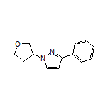 3-Phenyl-1-(tetrahydrofuran-3-yl)pyrazole