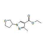 Ethyl 3-Methyl-1-(tetrahydrofuran-3-yl)pyrazole-4-carboxylate