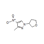 3-Methyl-4-nitro-1-(tetrahydrofuran-3-yl)pyrazole