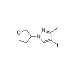 4-Iodo-3-methyl-1-(tetrahydrofuran-3-yl)pyrazole