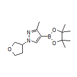 3-Methyl-1-(tetrahydrofuran-3-yl)pyrazole-4-boronic Acid Pinacol Ester