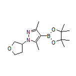 3,5-Dimethyl-1-(tetrahydrofuran-3-yl)pyrazole-4-boronic Acid Pinacol Ester