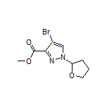 Methyl 4-Bromo-1-(2-tetrahydrofuryl)-1H-pyrazole-3-carboxylate