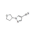 1-(Tetrahydrofuran-3-yl)pyrazole-4-carbonitrile