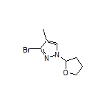 3-Bromo-4-methyl-1-(2-tetrahydrofuryl)-1H-pyrazole