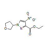 Ethyl 4-Nitro-1-(tetrahydrofuran-3-yl)pyrazole-3-carboxylate