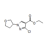 Ethyl 3-Chloro-1-(tetrahydrofuran-3-yl)pyrazole-4-carboxylate