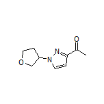 1-[1-(Tetrahydrofuran-3-yl)-3-pyrazolyl]ethanone