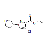 Ethyl 4-Chloro-1-(tetrahydrofuran-3-yl)pyrazole-3-carboxylate