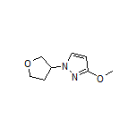 3-Methoxy-1-(tetrahydrofuran-3-yl)pyrazole