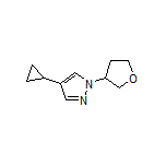 4-Cyclopropyl-1-(tetrahydrofuran-3-yl)pyrazole