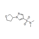 N,N-Dimethyl-1-(tetrahydrofuran-3-yl)pyrazole-4-sulfonamide