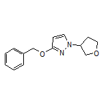 3-(Benzyloxy)-1-(tetrahydrofuran-3-yl)pyrazole