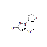 3,5-Dimethoxy-1-(tetrahydrofuran-3-yl)pyrazole