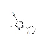 3-Methyl-1-(2-tetrahydrofuryl)-1H-pyrazole-4-carbonitrile