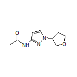 N-[1-(Tetrahydrofuran-3-yl)-3-pyrazolyl]acetamide