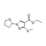 Ethyl 3-Methoxy-1-(2-tetrahydrofuryl)-1H-pyrazole-4-carboxylate