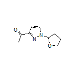 1-[1-(2-Tetrahydrofuryl)-1H-pyrazol-3-yl]ethanone