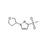 3-(Methylsulfonyl)-1-(tetrahydrofuran-3-yl)pyrazole