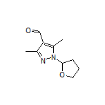 3,5-Dimethyl-1-(2-tetrahydrofuryl)-1H-pyrazole-4-carbaldehyde