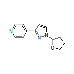 4-[1-(2-Tetrahydrofuryl)-1H-pyrazol-3-yl]pyridine