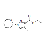 Ethyl 4-Methyl-1-(tetrahydro-2H-pyran-2-yl)pyrazole-3-carboxylate