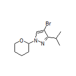 4-Bromo-3-isopropyl-1-(tetrahydro-2H-pyran-2-yl)pyrazole