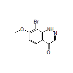 8-Bromo-7-methoxycinnolin-4(1H)-one