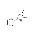 3-Bromo-4-methyl-1-(tetrahydro-2H-pyran-2-yl)pyrazole