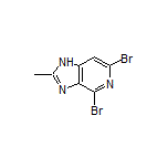 4,6-Dibromo-2-methyl-1H-imidazo[4,5-c]pyridine