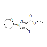 Ethyl 4-Iodo-1-(tetrahydro-2H-pyran-2-yl)pyrazole-3-carboxylate