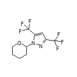 1-(Tetrahydro-2H-pyran-2-yl)-3,5-bis(trifluoromethyl)pyrazole