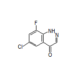 6-Chloro-8-fluorocinnolin-4(1H)-one