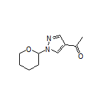 1-[1-(Tetrahydro-2H-pyran-2-yl)-4-pyrazolyl]ethanone