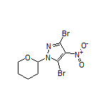 3,5-Dibromo-4-nitro-1-(tetrahydro-2H-pyran-2-yl)pyrazole