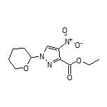 Ethyl 4-Nitro-1-(tetrahydro-2H-pyran-2-yl)pyrazole-3-carboxylate