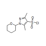 3,5-Dimethyl-1-(tetrahydro-2H-pyran-2-yl)pyrazole-4-sulfonyl Chloride