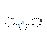 4-[1-(Tetrahydro-2H-pyran-2-yl)-3-pyrazolyl]pyridine