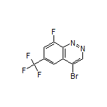 4-Bromo-8-fluoro-6-(trifluoromethyl)cinnoline