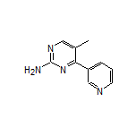 5-Methyl-4-(3-pyridyl)pyrimidin-2-amine