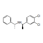 (R)-1-(3,4-Dichlorophenyl)-N-[(R)-1-phenylethyl]ethanamine