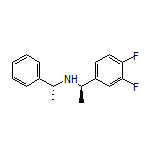 (R)-1-(3,4-Difluorophenyl)-N-[(R)-1-phenylethyl]ethanamine