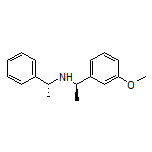 (R)-1-(3-Methoxyphenyl)-N-[(R)-1-phenylethyl]ethanamine