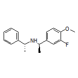 (R)-1-(3-Fluoro-4-methoxyphenyl)-N-[(R)-1-phenylethyl]ethanamine