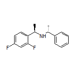 (R)-1-(2,4-Difluorophenyl)-N-[(R)-1-phenylethyl]ethanamine